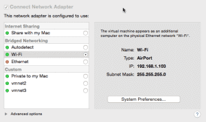 bridged networking setup for vcs cluster home lab