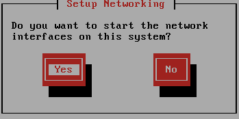 setup networking in rescue mode RHEL 6