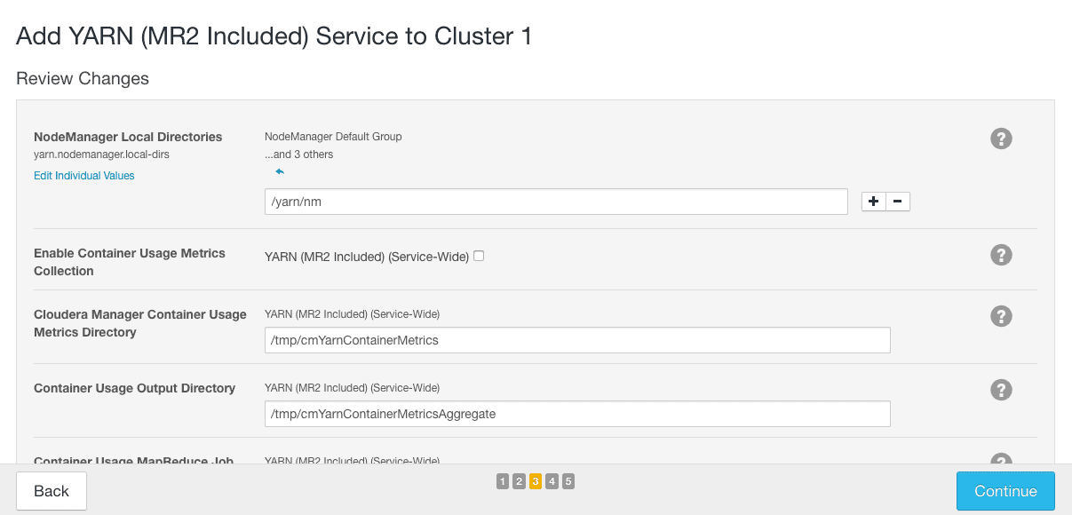 add service using cloudera manager - review changes CCA 131