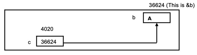 Memory representation of pointer